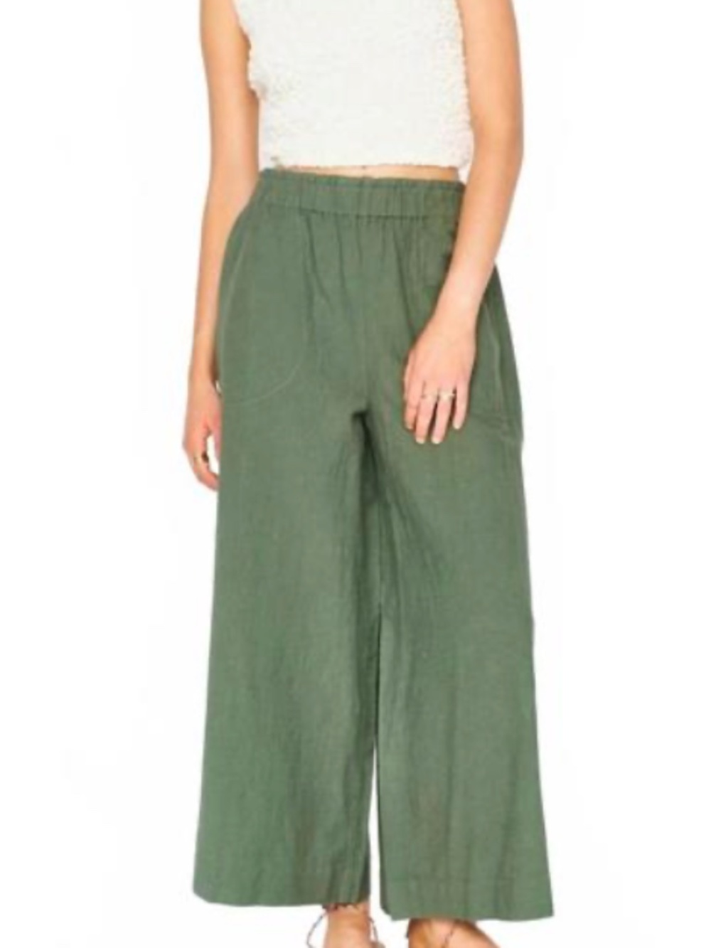 The Mirth Pant - Dark Green